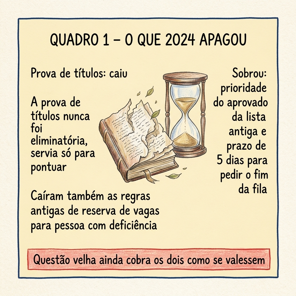 Ramo 1 — Concurso público (arts. 11 a 13)