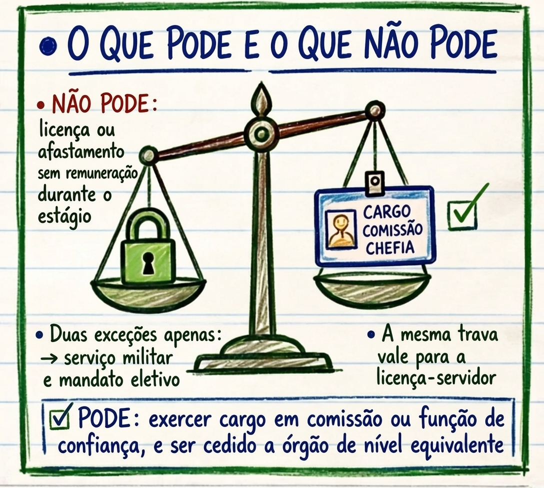 Ramo 2 — O que pode e o que não pode no estágio