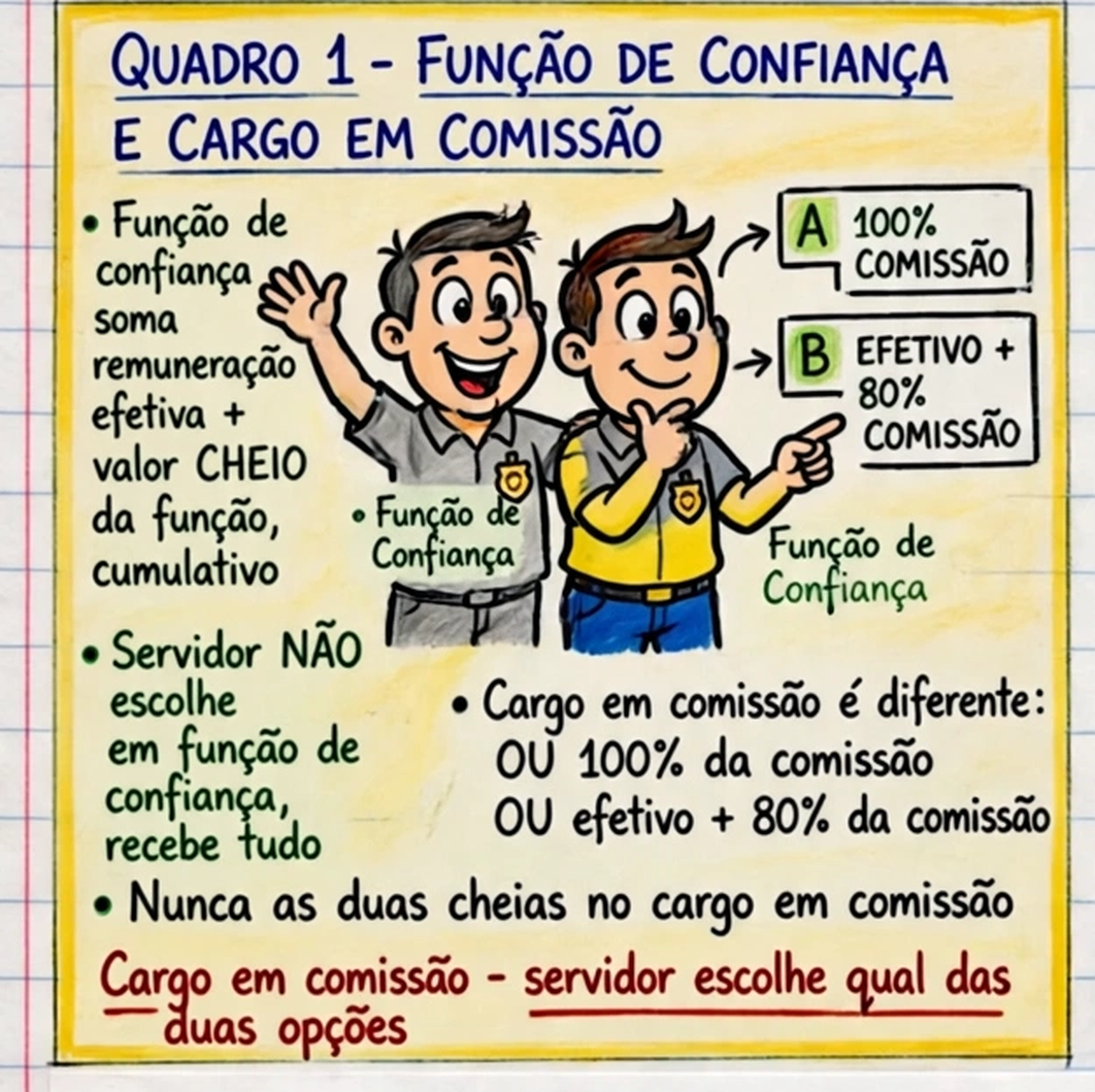 Ramo 1 - Função de confiança e cargo em comissão