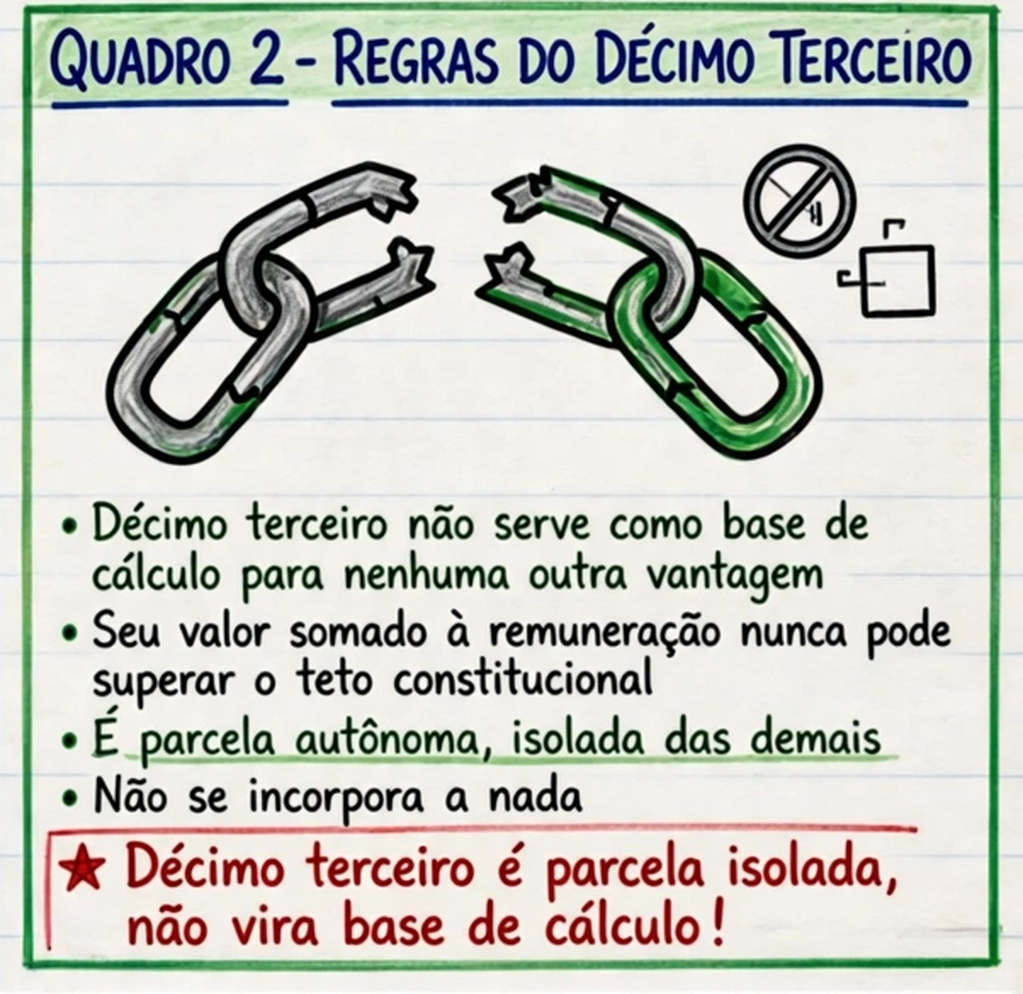 Ramo 2 - O que o décimo terceiro nunca pode fazer