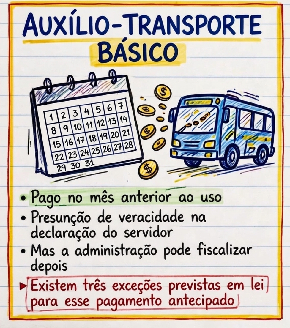 Ramo 1 - Quando o auxílio-transporte é pago