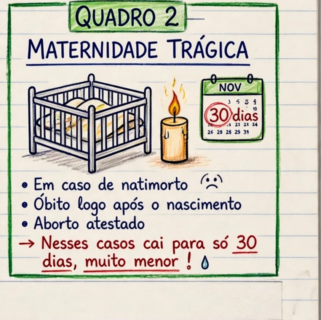 Ramo 2 - Maternidade trágica: os prazos de 30 dias